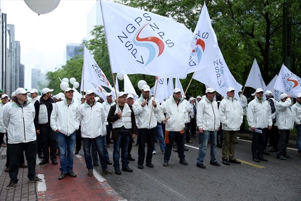  Belçika'da hükümet karşıtı gösteriler