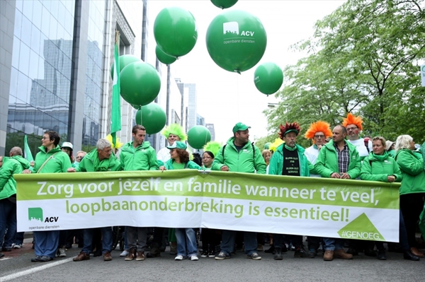 Foto - Belçika'da hükümet karşıtı gösteriler