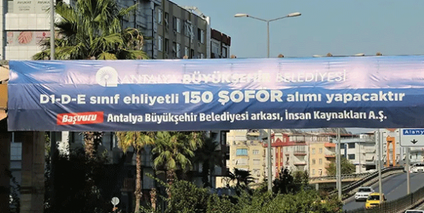 Belediye 20 bin TL’ye eleman bulamıyor