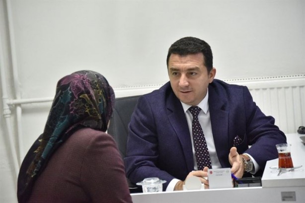 Belediye başkanı 'Halk Günü' buluşmasında vatandaşları ağırladı