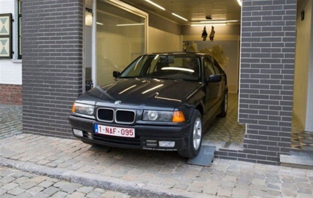 Foto - Belediye garaj izini vermeyince bakın ne yaptı!