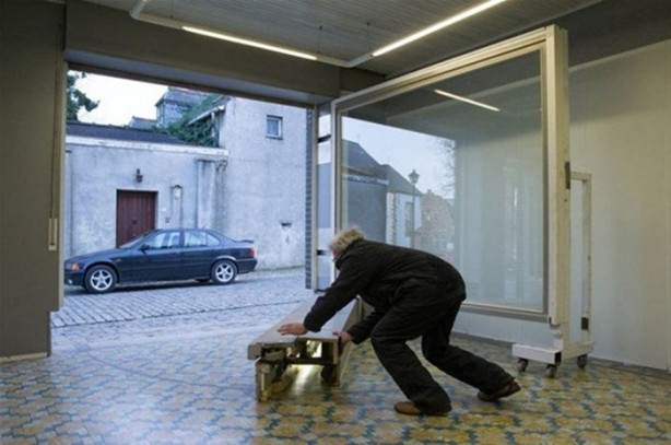 Foto - Belediye garaj izini vermeyince bakın ne yaptı!