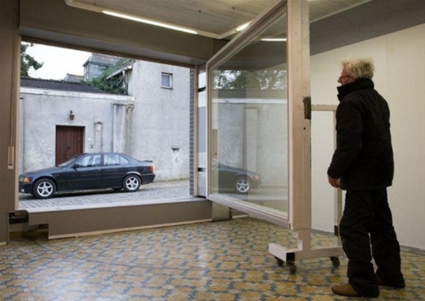 Foto - Belediye garaj izini vermeyince bakın ne yaptı!