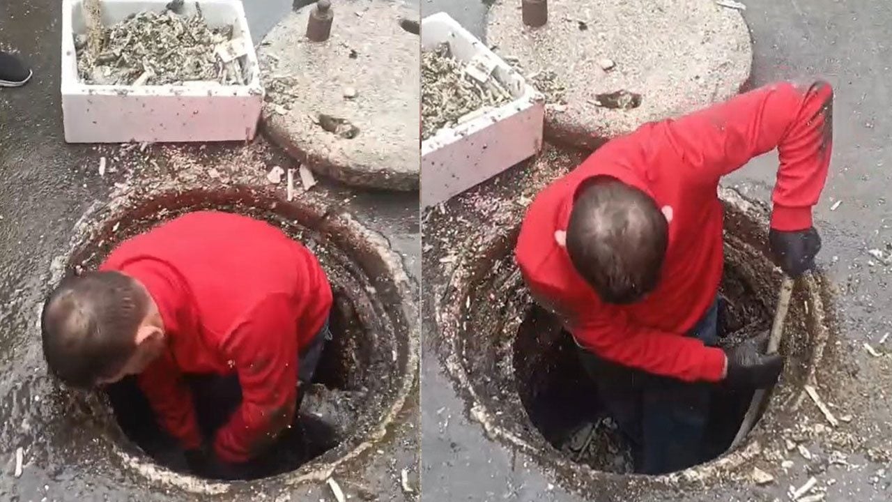 Foto - Belediye ortada yok, iş vatandaşa düştü! Solak zihniyet millete kanalizasyon da temizletti