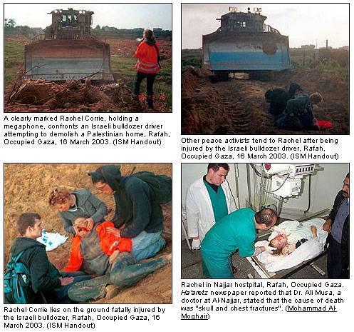 Foto - ''Benim adım Rachel Corrie, ben bugün öldüm!''