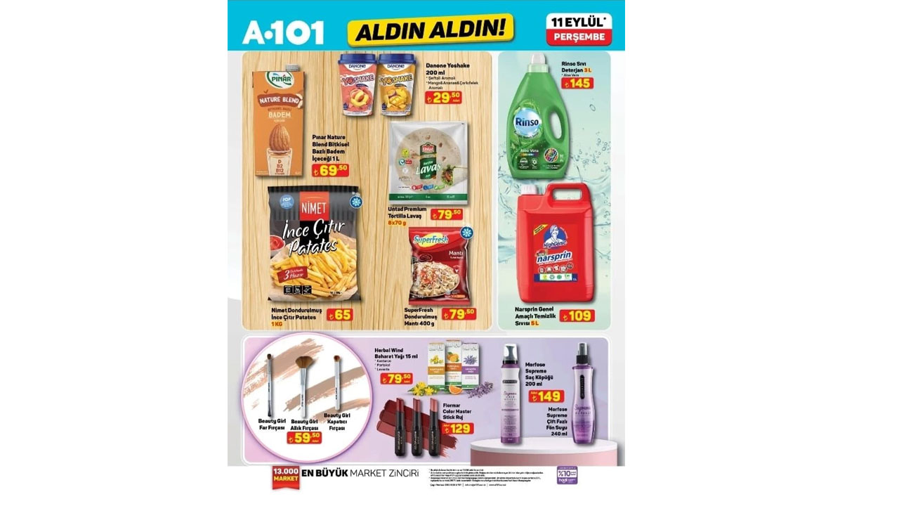 Foto - Benzinli motosiklet geliyor! A101’de 11 Eylül 2025 fırsatları açıklandı