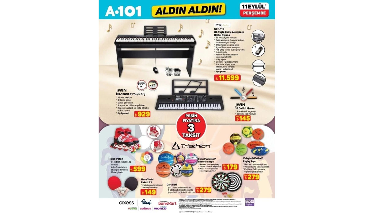 Foto - Benzinli motosiklet geliyor! A101’de 11 Eylül 2025 fırsatları açıklandı