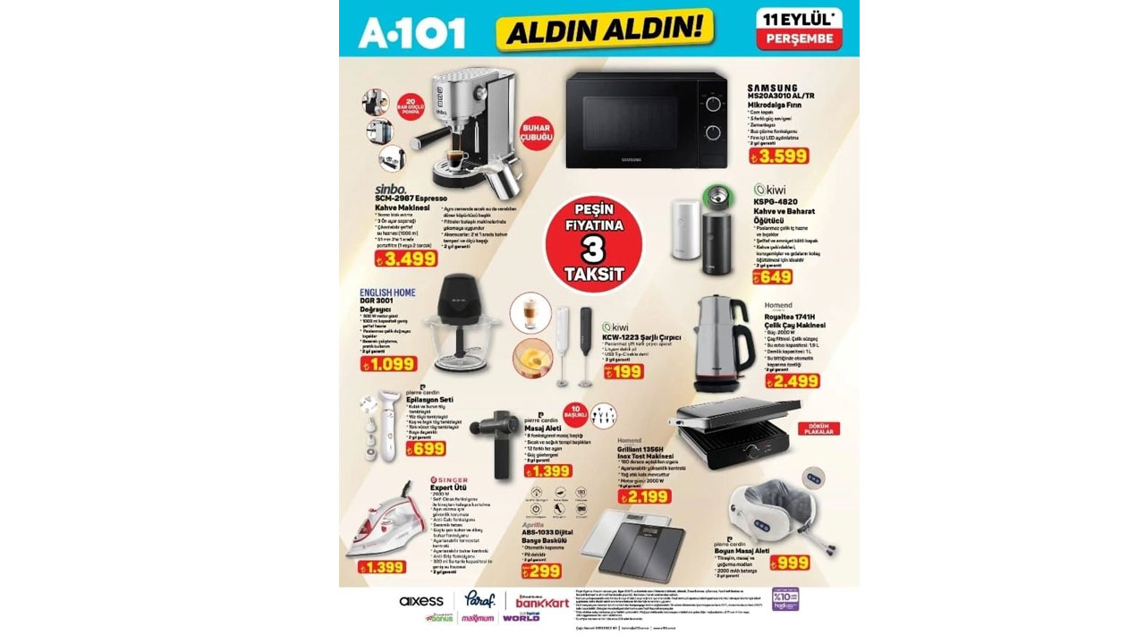 Foto - Benzinli motosiklet geliyor! A101’de 11 Eylül 2025 fırsatları açıklandı