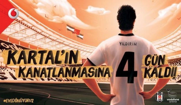 Foto - Beşiktaş, Fenerbahçe'ye gönderme yaptı