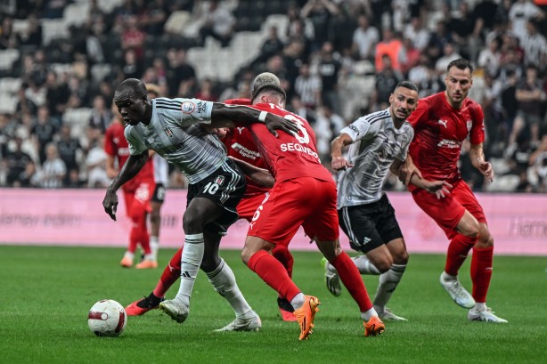 Beşiktaş sahasında istediğini alamadı