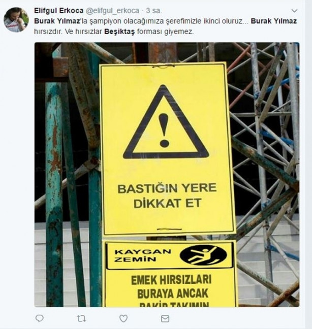 Foto - Beşiktaşlı taraftarlardan Burak Yılmaz isyanı