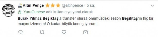 Foto - Beşiktaşlı taraftarlardan Burak Yılmaz isyanı