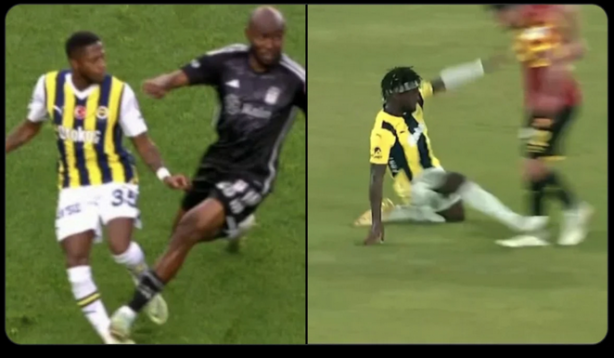 Beşiktaşlı taraftarlardan Saint-Maximin'in pozisyonuna kırmızı kart beklentisi! Bu nasıl bir hakemlik yorumu...