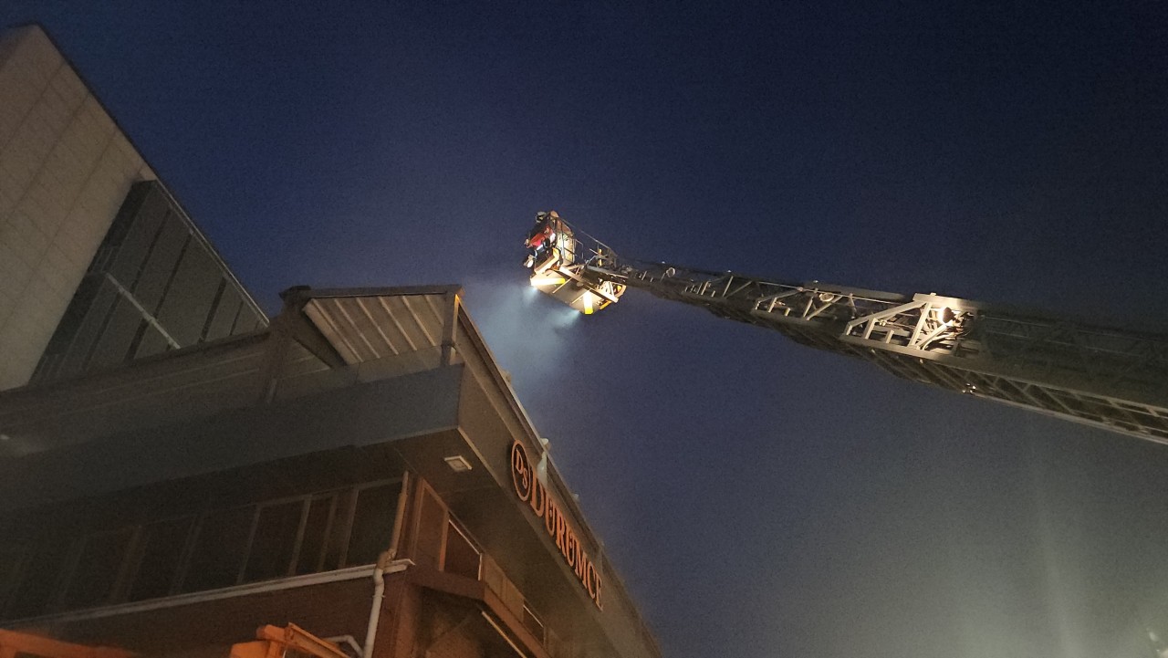 Foto - Beşiktaş'ta restoranda korkutan yangın