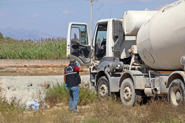 Foto - Beton mikseri şoförünü ölüm direksiyon başında yakaladı
