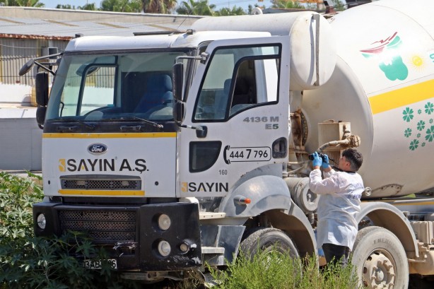 Foto - Beton mikseri şoförünü ölüm direksiyon başında yakaladı
