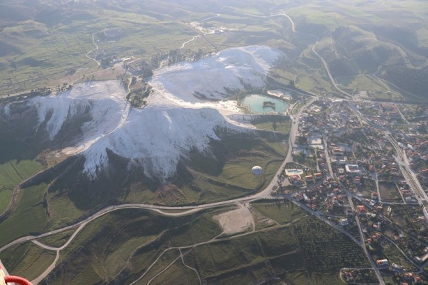 Foto - "Beyaz cennet" üzerinde güneşin doğuşunu izliyorlar