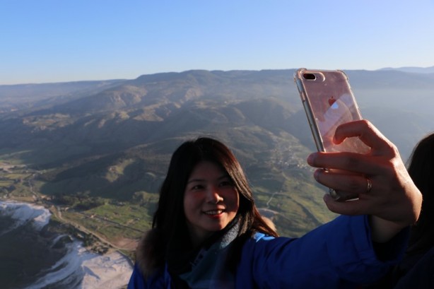 Foto - "Beyaz cennet" üzerinde güneşin doğuşunu izliyorlar