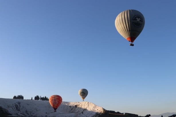 Foto - "Beyaz cennet" üzerinde güneşin doğuşunu izliyorlar