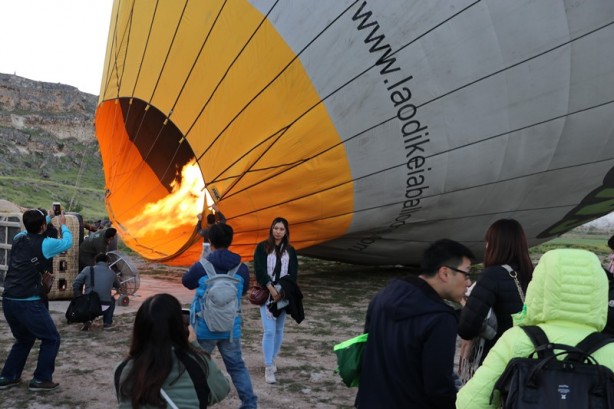 Foto - "Beyaz cennet" üzerinde güneşin doğuşunu izliyorlar