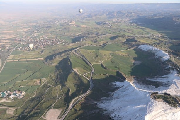 Foto - "Beyaz cennet" üzerinde güneşin doğuşunu izliyorlar