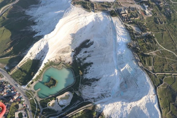 Foto - "Beyaz cennet" üzerinde güneşin doğuşunu izliyorlar