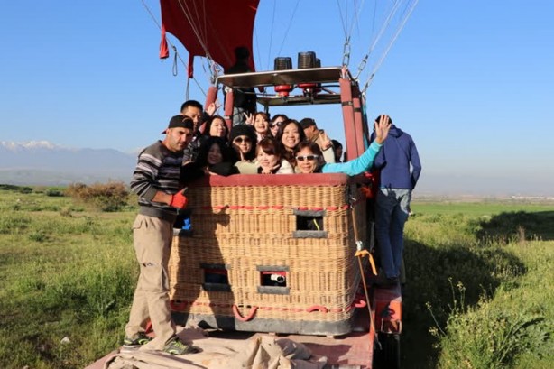 Foto - "Beyaz cennet" üzerinde güneşin doğuşunu izliyorlar