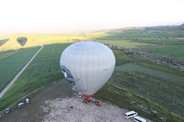 Foto - "Beyaz cennet" üzerinde güneşin doğuşunu izliyorlar