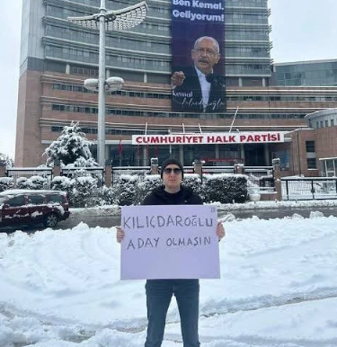 Foto - Beyaz saray önünde eylem var! Kılıçdaroğlu aday olmasın