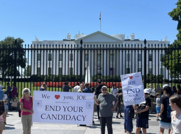 Foto - Beyaz saray önünde eylem var! Kılıçdaroğlu aday olmasın