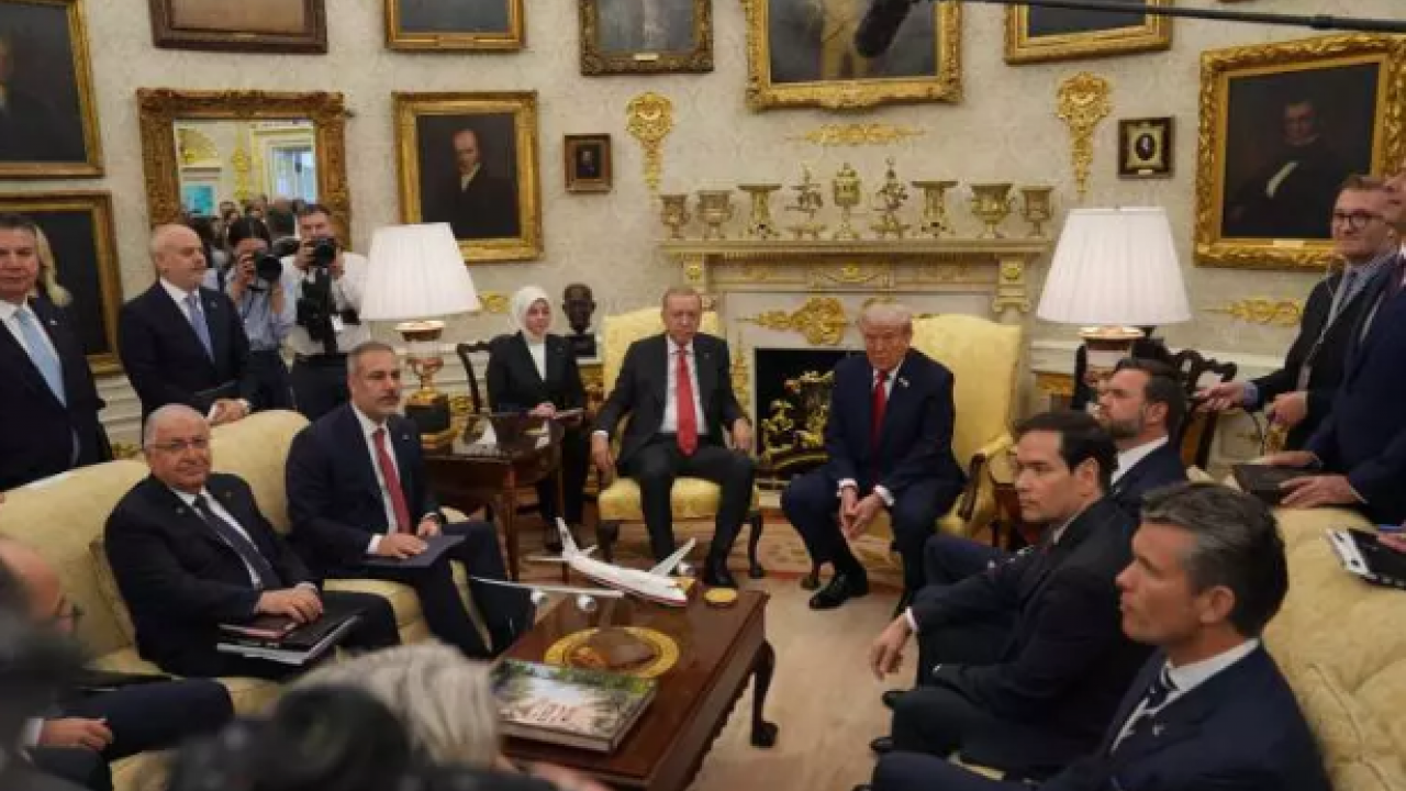 Foto - Beyaz Saray'da Başkan Erdoğan ve Trump görüşmesi! Tarihi kareler geldi