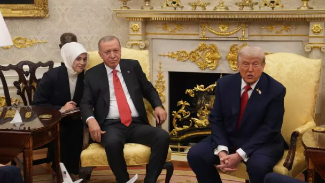 Foto - Beyaz Saray'da Başkan Erdoğan ve Trump görüşmesi! Tarihi kareler geldi