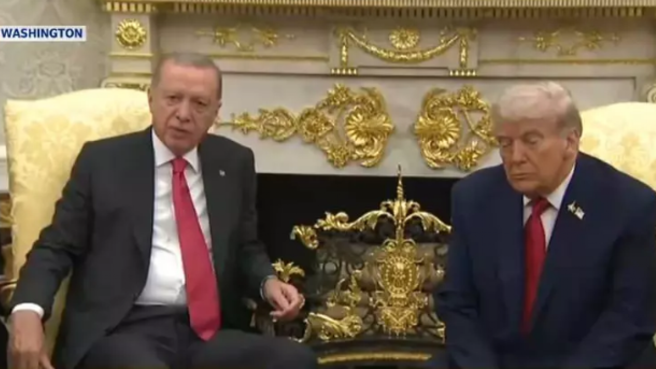 Foto - Beyaz Saray'da Başkan Erdoğan ve Trump görüşmesi! Tarihi kareler geldi