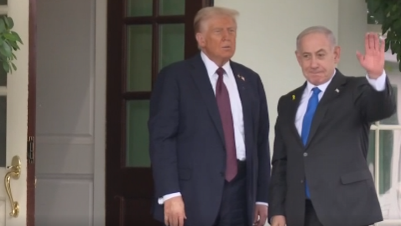 Foto - Beyaz Saray'da kritik Gazze zirvesi başladı! Trump-Netanyahu görüşmesi