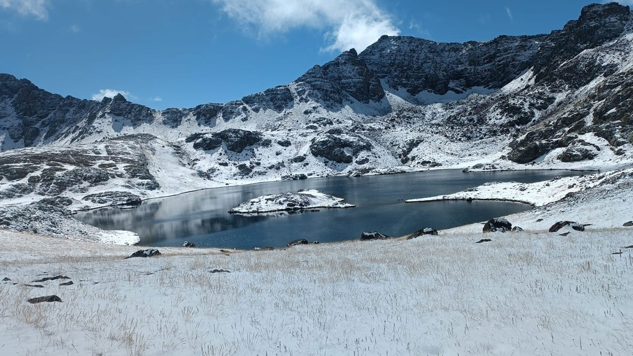 Foto - Beyaz ve yeşilin dansı! Yedigöller’de kartpostallık manzara