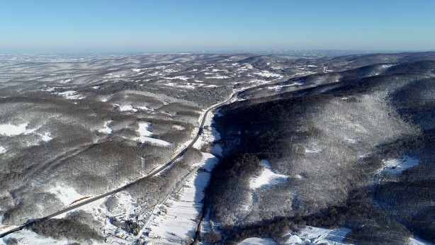 Foto - Beyaza bürünen Istranca ormanları havadan görüntülendi