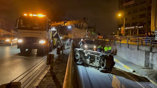 Foto - Beyoğlu’ndaki trafik kazasında 1’i ağır 3 kişi yaralandı