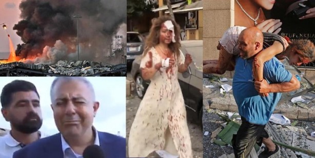 Beyrut Valisi gözyaşlarına boğuldu! Onlarca ölü binlerce yaralı var