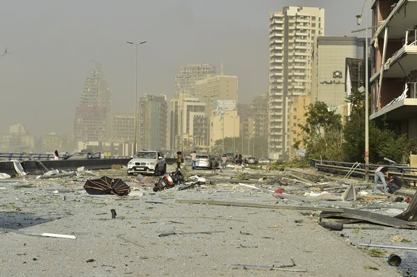 Foto - Beyrut'ta patlama sonrası korkunç görüntüler!