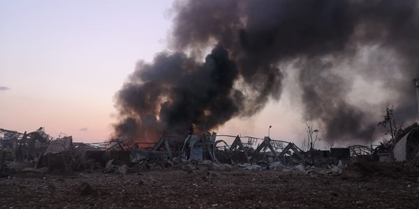 Foto - Beyrut'ta patlama sonrası korkunç görüntüler!