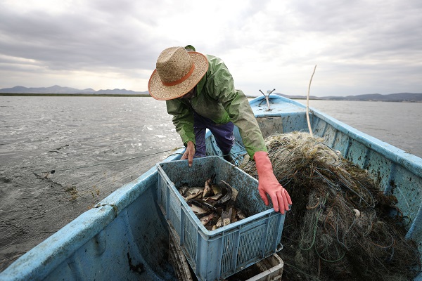 Foto - Beyşehir Gölü'nde balık avı böyle görüntülendi