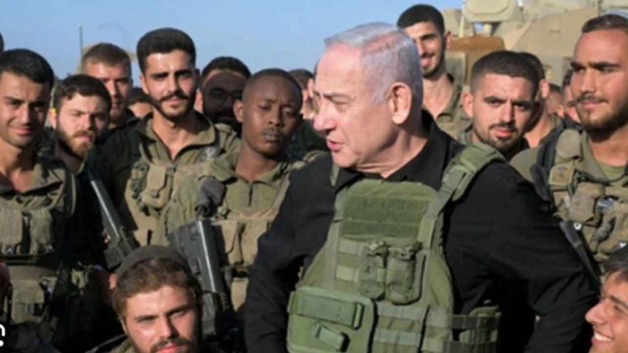 Foto - Bezli askerlerden İsrail hükümetine tehdit