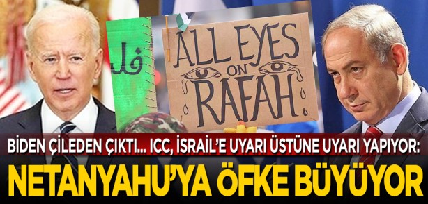 Biden çileden çıktı... ICC, İsrail’e uyarı üstüne uyarı yapıyor: Netanyahu’ya öfke büyüyor