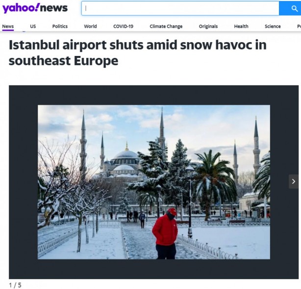 Foto - İstanbul dünya basınında