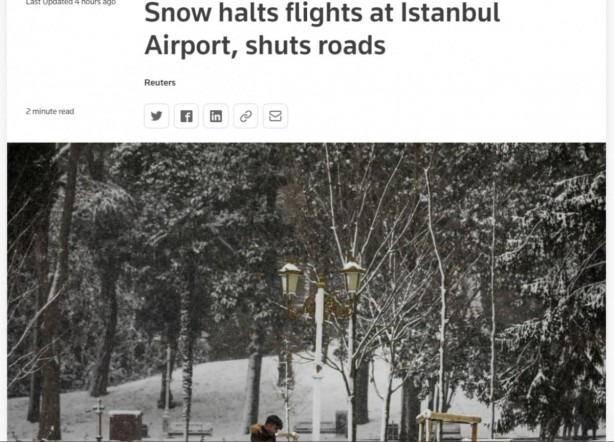 Foto - İstanbul dünya basınında