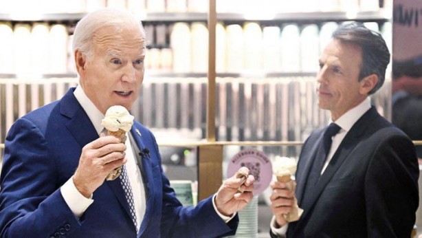Foto - Biden’dan tarihi "Gazze" utanmazlığı! Merak etme, sana dondurmayla birlikte, bu alçaklığı da yalatırlar 