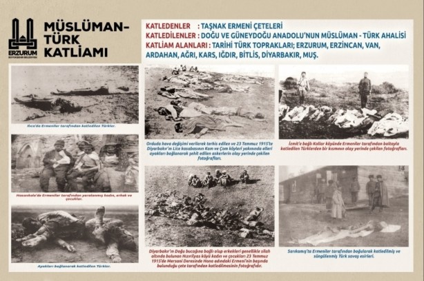 Foto - Biden'ın açıklamasını lanetledi: Asıl soykırım Ermeni çetelerince Anadolu'da yapılmıştır
