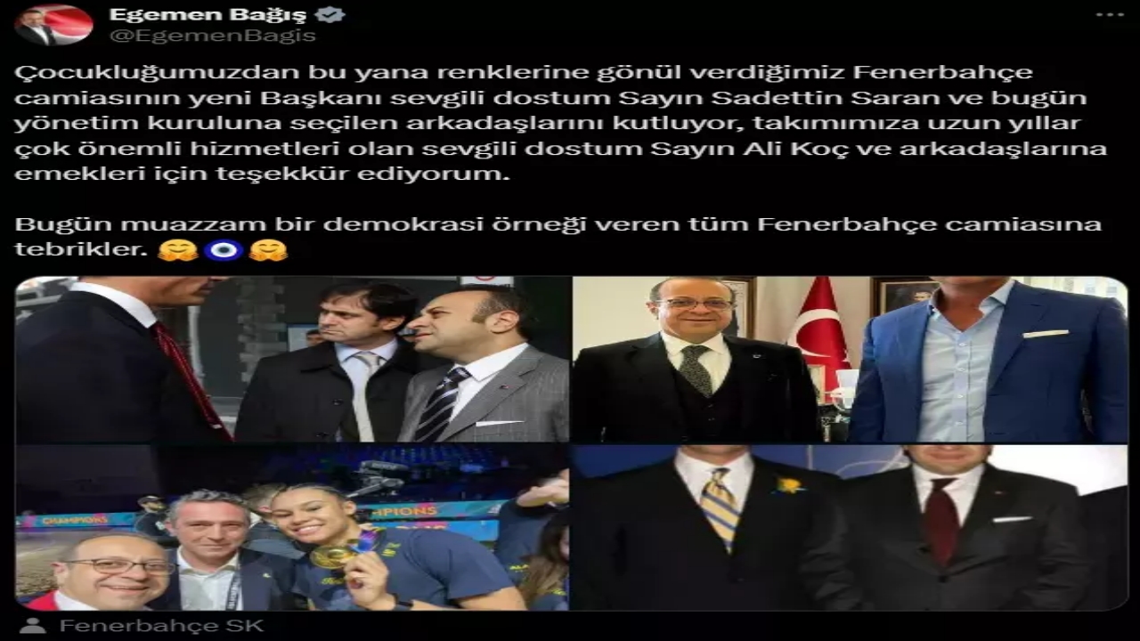 Foto - Bilal Erdoğan elini sıkmamış, Cübbeli Ahmet Hoca bu hareketi övmüştü! Tepkilerin odağındaki eski AK Partili Egemen Bağış’tan bir tuhaflık daha