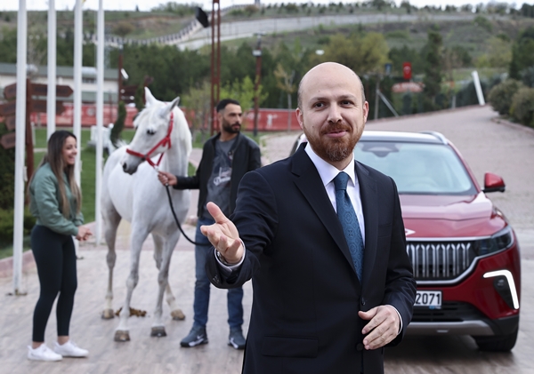 Foto - Bilal Erdoğan yerli otomobil Togg'u tanıttı
