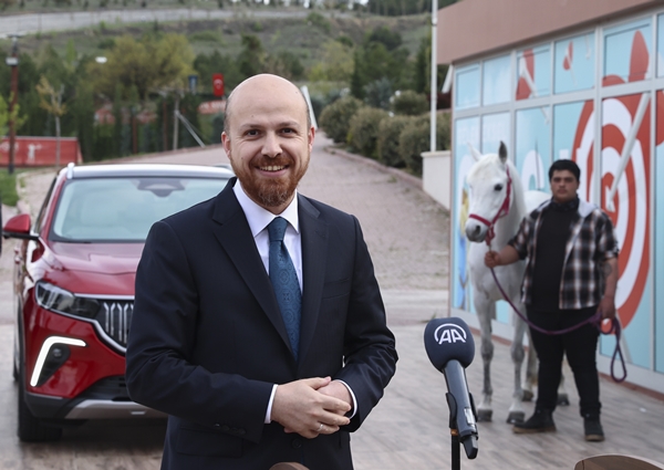 Foto - Bilal Erdoğan yerli otomobil Togg'u tanıttı
